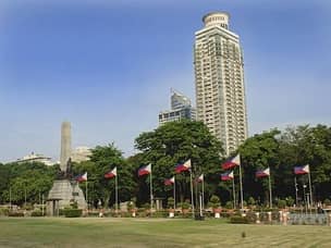 Luneta - the central park of Manila