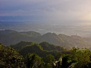 Cebu mountain view
