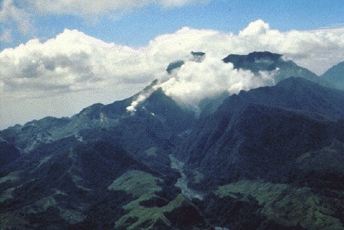 Pinatubo Volcano before eruption