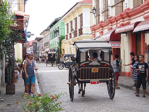 traditional Kalesa on the street