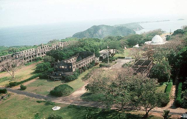 WW2 ruins in Corregidor Island