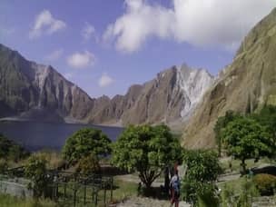 Panoramic view of Mt.Pinatubo