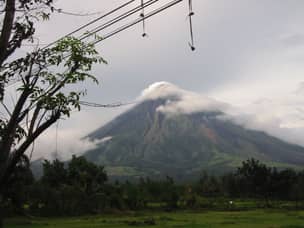 Mayon Volcano eruption