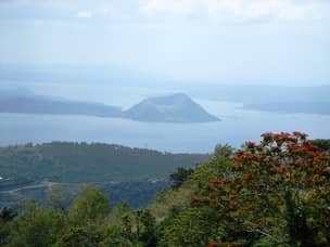 Taal lake view