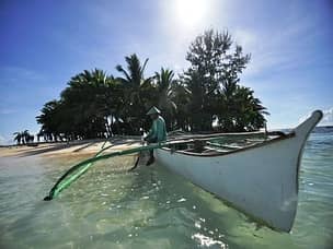 Guyam island near Siargao