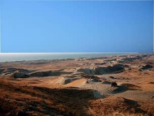 La Paz sand dunes