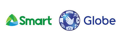 Globe and Smart logos