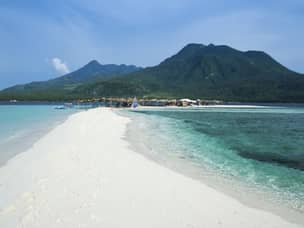 White island sandbar near Camiguin