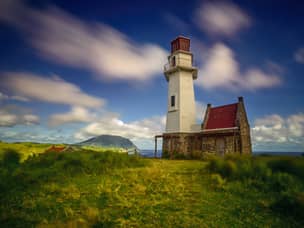 Tayid lighthouse of Mahatao in Batanes