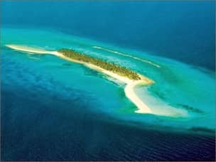 Kalanggaman Island view from above