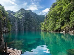 Lake Kayangan in Coron Palawan