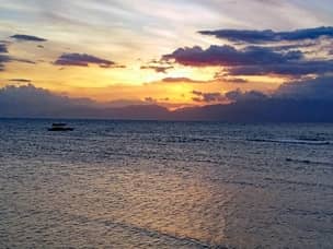 Cebu Island sunset 