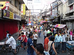 Quiapo market in Manila