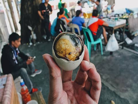 Balut egg local delicacy