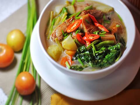 Sinigang local dish