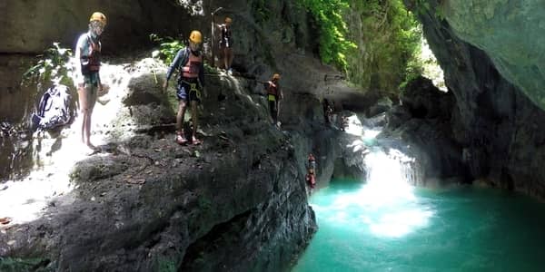 Kawasan Falls canyoneering