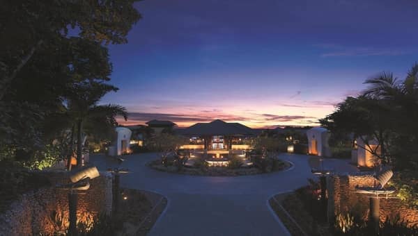 Shangri-La Boracay entrance