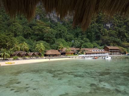 private island resort in Palawan