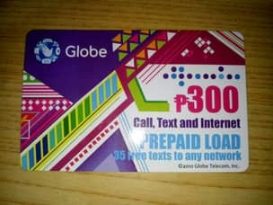 Globe load card