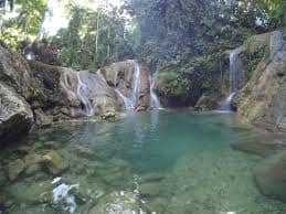 Kinahugan Falls in Bohol